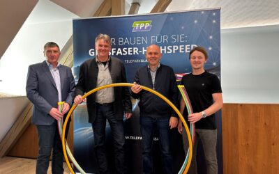Vertrag unterzeichnet: Salzweg bekommt 140 Kilometer Glasfaser