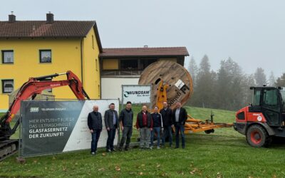 Salzwegs Glasfasernetz wächst