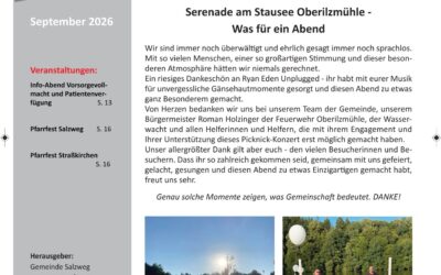 Mitteilungsblatt September 2026